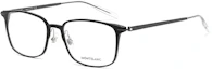 Lookbook Bingkai Optik Montblanc Hexagonal White Star Lelaki. MB0196OK-004
