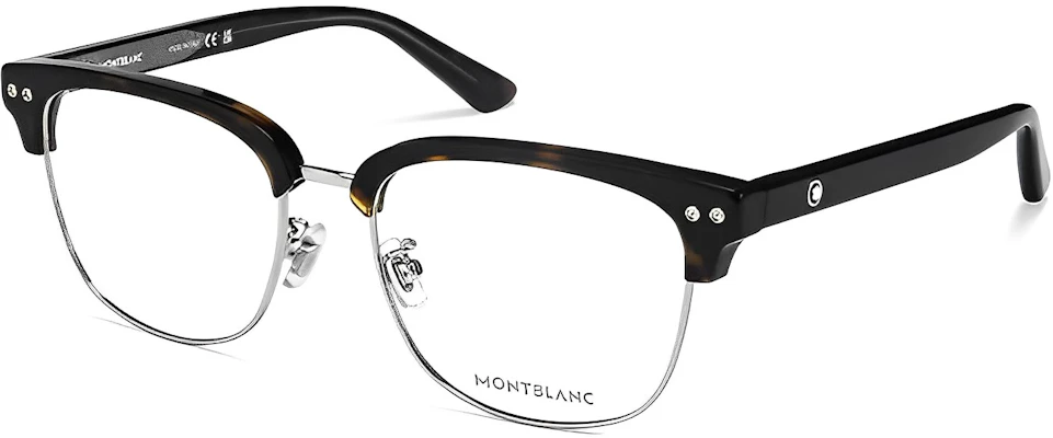 Frame Kacamata MONTBLANC Logo Unisex Browline Optik untuk Pasangan. MB0259OK-006 Order Frame Kacamata MONTBLANC Logo Unisex Browline Optik untuk Pasangan. MB0259OK-006