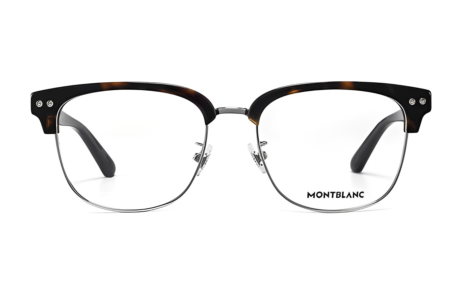 MONTBLANC Logo Eyeglass Frame Unisex Browline Optical Glasses for Couples. MB0259OK-006 圖 3