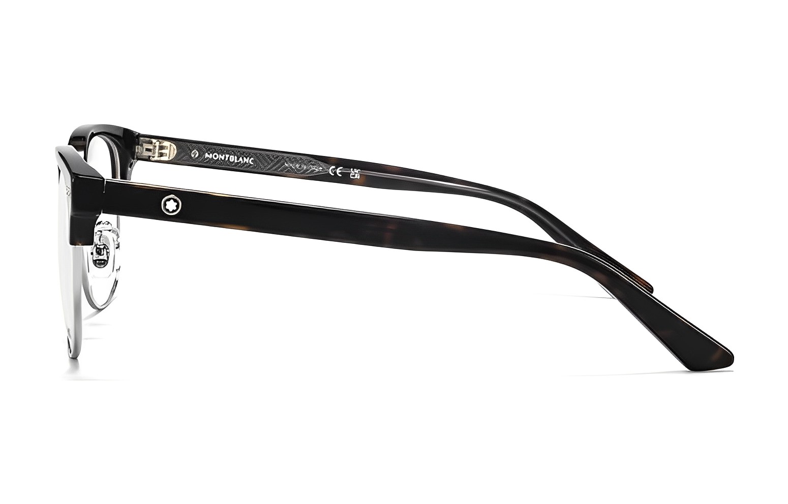 MONTBLANC Logo Eyeglass Frame Unisex Browline Optical Glasses for Couples. MB0259OK-006 圖 4