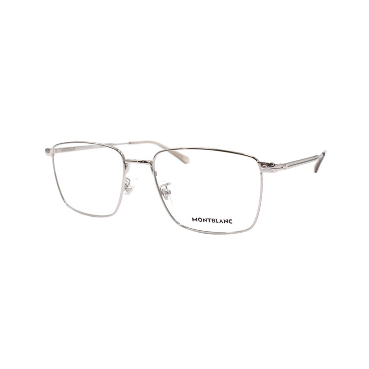 Order Kacamata Optik Pria Montblanc Meisterstück Alloy Rectangle - Perak. MB0308O-006