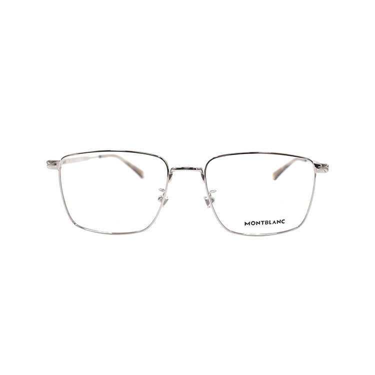 Lookbook Kacamata Optik Pria Montblanc Meisterstück Alloy Rectangle - Perak. MB0308O-006