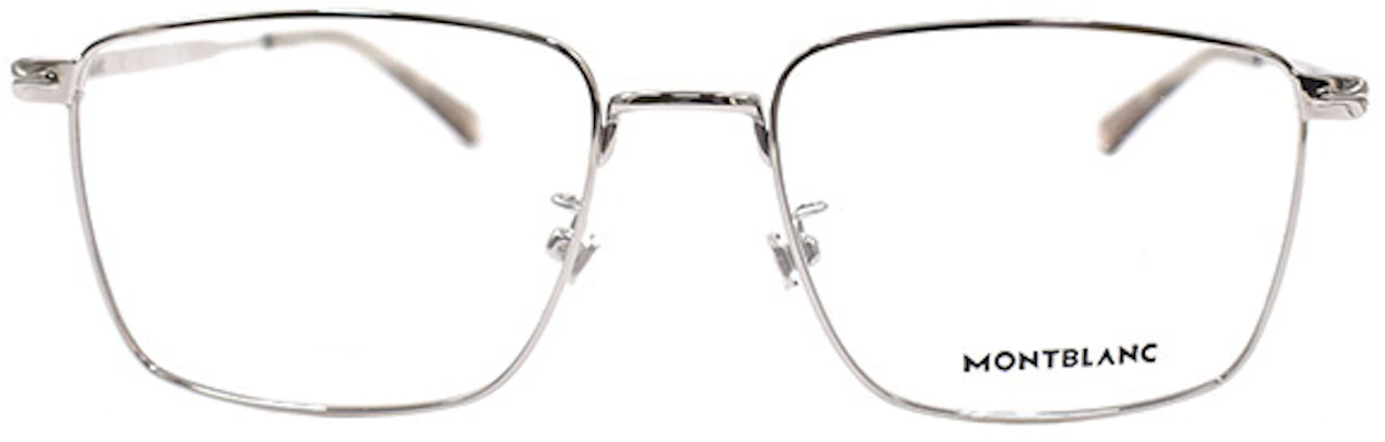 Kacamata Optik Pria Montblanc Meisterstück Alloy Rectangle - Perak. MB0308O-006 Lookbook Kacamata Optik Pria Montblanc Meisterstück Alloy Rectangle - Perak. MB0308O-006