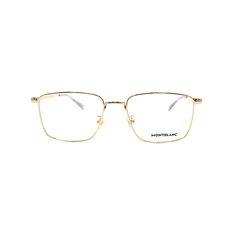 Montblanc Meisterstück Alloy Rectangular Optical Glasses for Men. MB0308O-001 圖 3