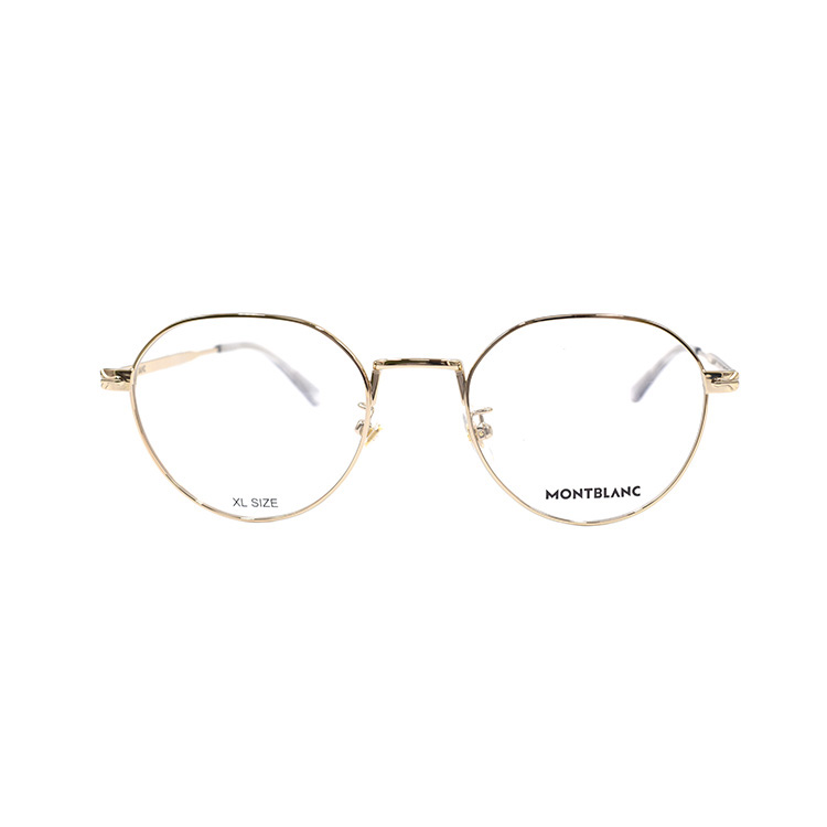 Lookbook 萬寶龍Meisterstück合金圓形光學框眼鏡男款 MB0310OA-001-52