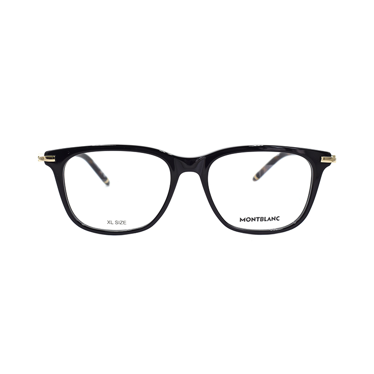 Montblanc Meisterstück Black Textured Optical Glasses for Men - Irregular Frame. MB0275O-008 圖 3