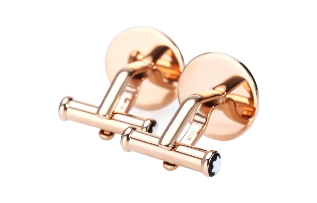 Montblanc Meisterstück Blue Star Clip Stainless Steel Cufflinks for Men. 112908 圖 4