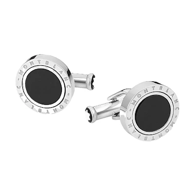 Montblanc Meisterstück Cufflinks Elegant Design Black MB116664