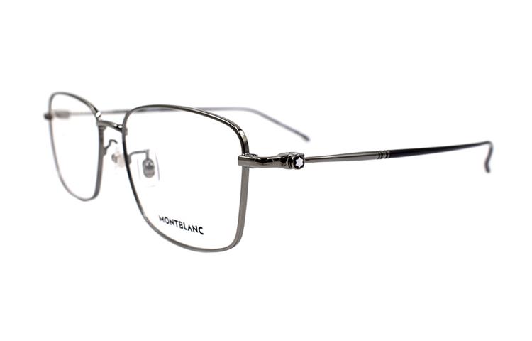 Lookbook Montblanc Meisterstück Lightweight Square Optical Glasses for Men. MB0140OK-006