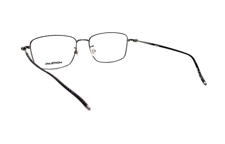 Shop Montblanc Meisterstück Lightweight Square Optical Glasses for Men. MB0140OK-006