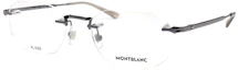 Order Montblanc Meisterstück Oval Optical Alloy Frame Glasses for Men. MB0307O-002