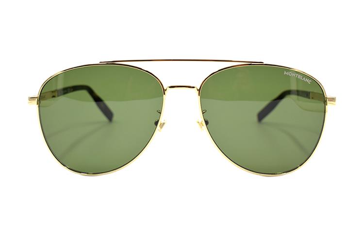 Montblanc Men Hexagon Star Pilot Holiday Sunglasses Dark Gunmetal Frame MB0081SK-002 圖 3