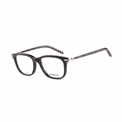 MONTBLANC Modern Alloy Irregular Optical Glasses Unisex Black Frame. MB0275OA-004