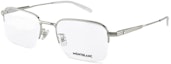 Order Kacamata Montblanc Pria - Bingkai Browline, Lensa Dapat Disesuaikan. MB0220OA-001