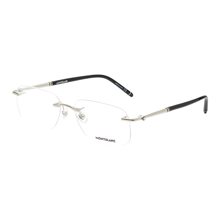 MONTBLANC Optical Glasses Rimless Oval Frames Business Style Men MB0071O-002