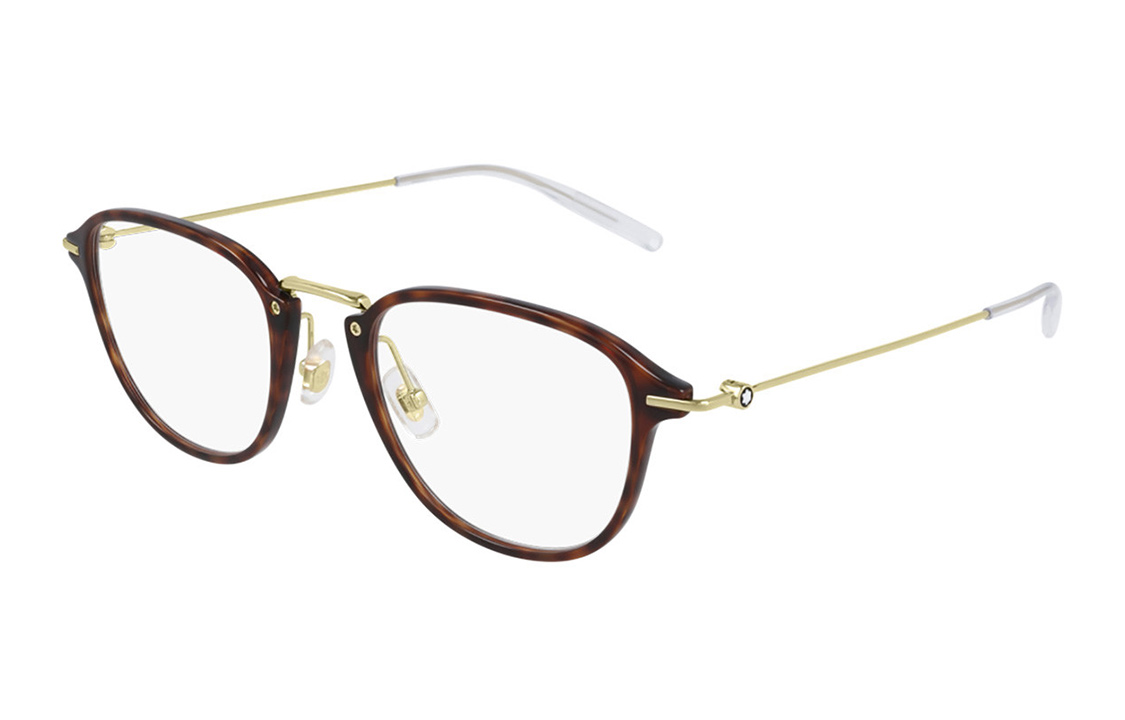 Montblanc Oval Optical Eyeglass Frame for Men MB0155O 002