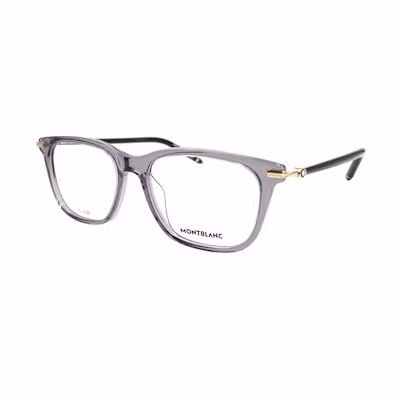 Montblanc Oval Optical Glasses for Men - Elegant Textured Frame Design MB0275O-005