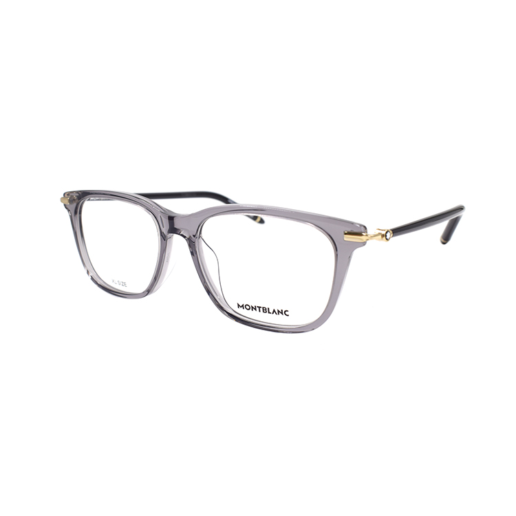 Montblanc Oval Optical Glasses for Men - Elegant Textured Frame Design MB0275O-005 圖 2