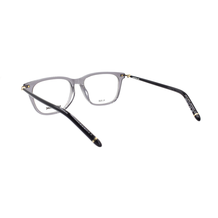 Montblanc Oval Optical Glasses for Men - Elegant Textured Frame Design MB0275O-005 圖 4