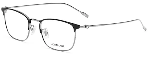 Montblanc Rectangular Acetate Alloy Optical Glasses Unisex Design. MB0192O-003 Montblanc Rectangular Acetate Alloy Optical Glasses Unisex Design. MB0192O-003