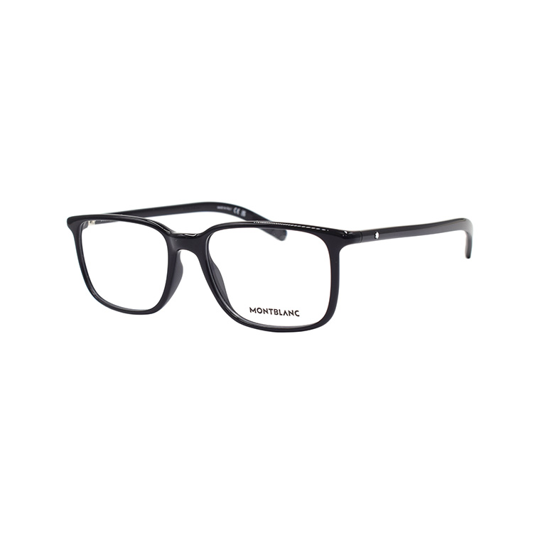 Montblanc Rectangular Optical Glasses  Black - Entry Hexagonal White Star Series. MB0328O-001 圖 2
