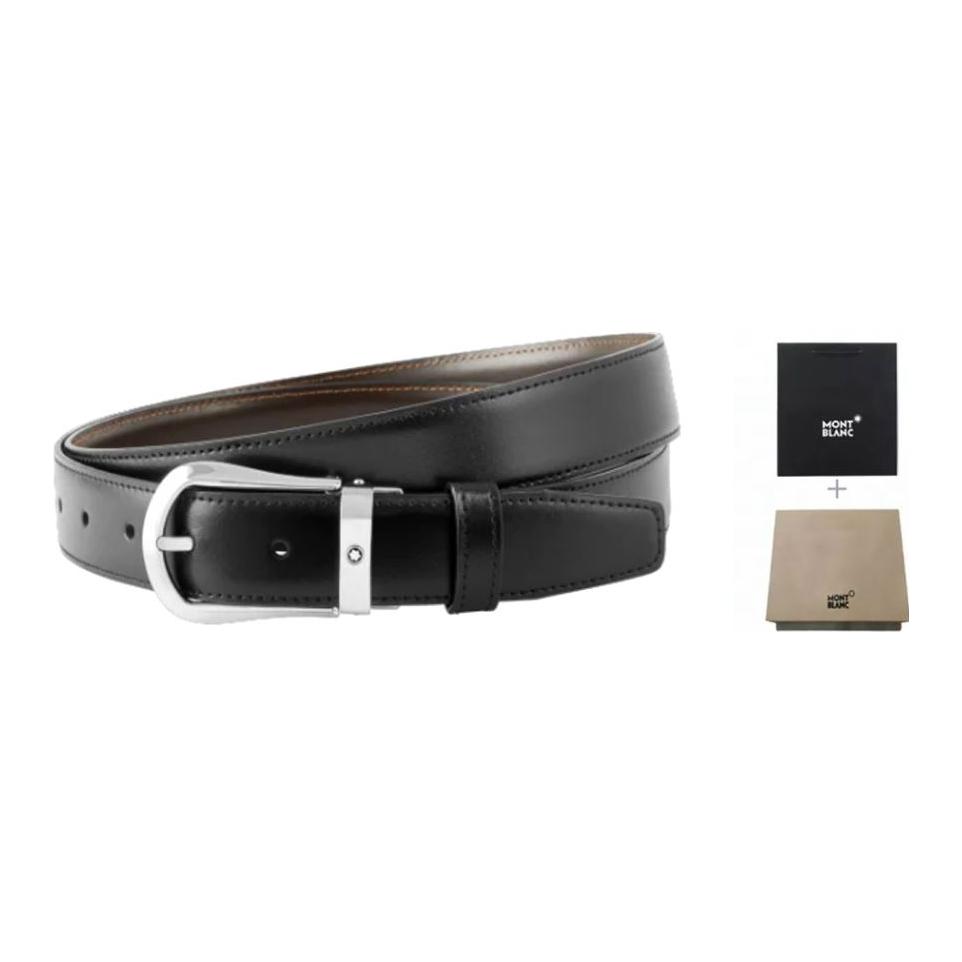 Order MONTBLANC 3公分雙面商務皮帶 男女適用 MB118425