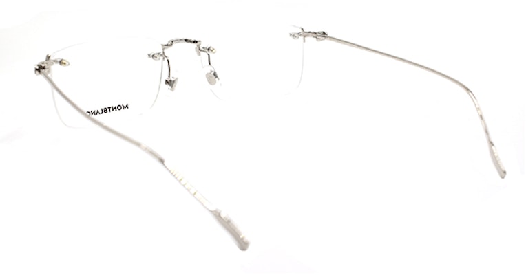 MONTBLANC Bingkai Cermin Mata Lelaki Perak Segi Empat (Sedia Preskripsi). MB0241O-001 Shop MONTBLANC Bingkai Cermin Mata Lelaki Perak Segi Empat (Sedia Preskripsi). MB0241O-001