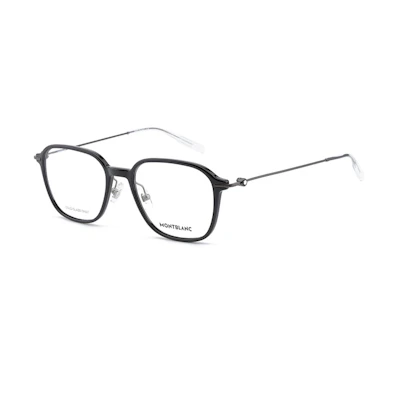 Montblanc Square Alloy & Acetate Optical Glasses Unisex Couple Design. MB0207O-001