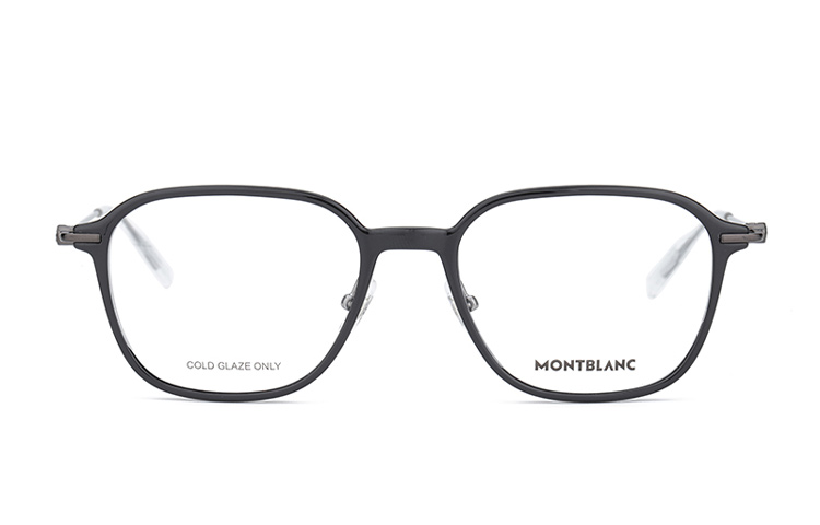 Lookbook Kacamata Optik Montblanc Alloy & Acetate Unisex Desain Pasangan. MB0207O-001