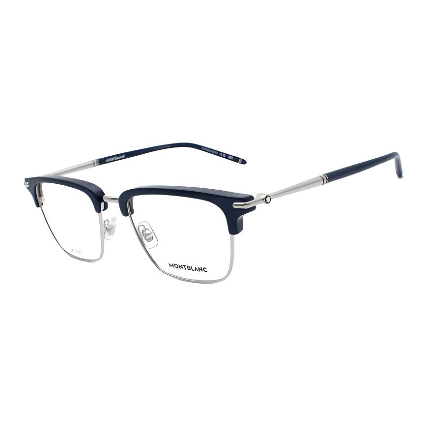 MONTBLANC Square Optical Glasses Unisex Stylish Eyewear (RX-Compatible). MB0243O-001
