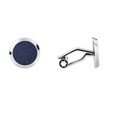 Montblanc Stylish Silver Cufflinks. MB112906