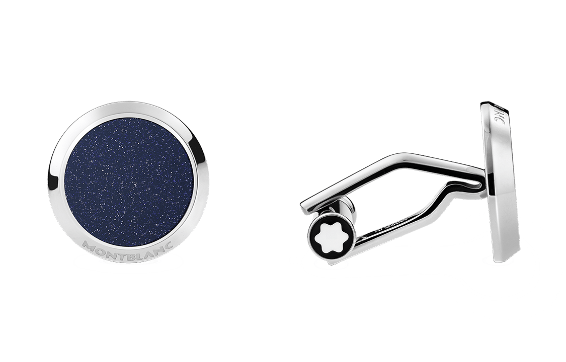 Montblanc Stylish  Silver Cufflinks. MB112906 圖 2