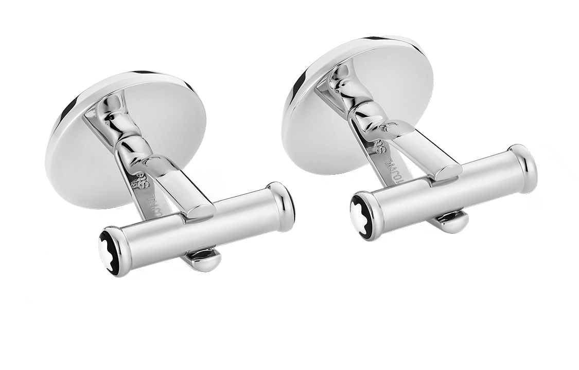 Montblanc Stylish  Silver Cufflinks. MB112906 圖 3