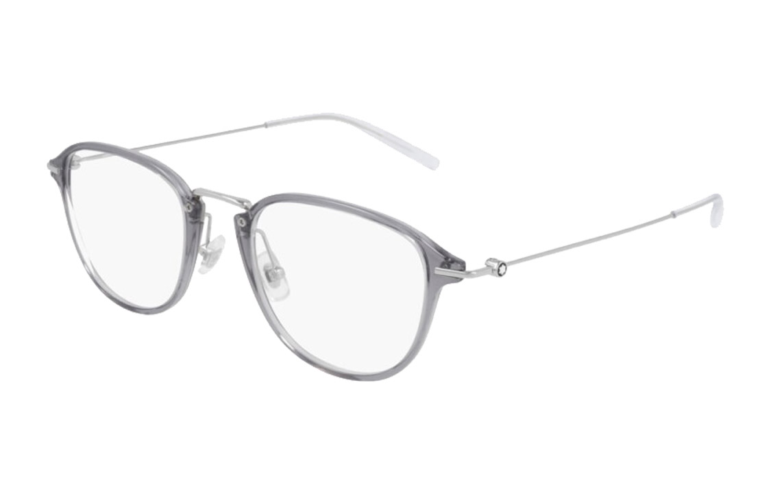Montblanc Titanium Round Optical Glasses Unisex Small Face Design. MB0155O-004 圖 2