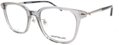 Order Frame Kacamata Pria Montblanc Transparan Abu Persegi Optik. MB0247OK-002