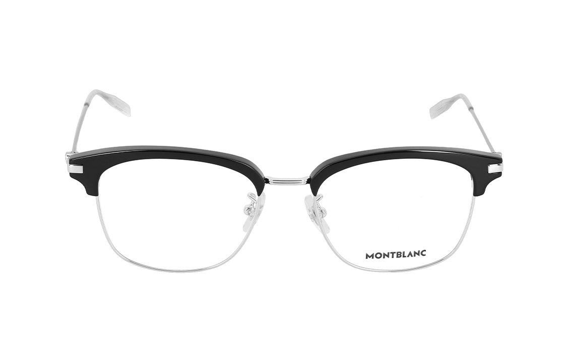 MONTBLANC Unisex Black Square Full-Frame Optical Glasses Stylish Couples Design MB0141OK-001 圖 3