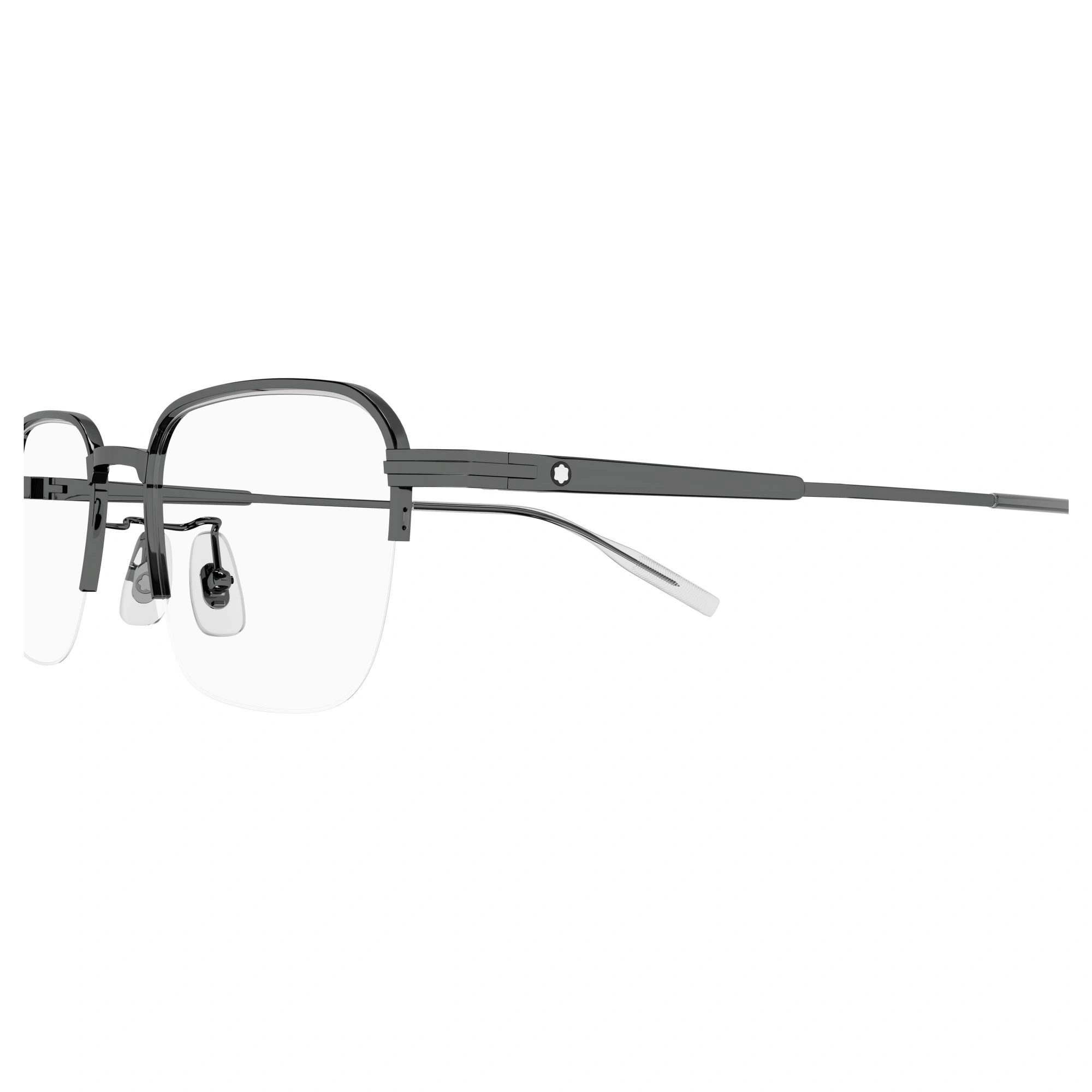 Montblanc Unisex Fashion Square Metal Optical Glasses. MB0220OA-003 圖 4