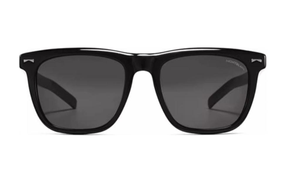 Montblanc Unisex Square Acetate Sunglasses Black/Green for Couples. MB0226S 圖 3