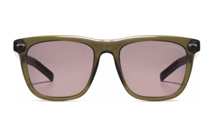 Montblanc Unisex Square Acetate Sunglasses Black/Green for Couples. MB0226S 圖 6