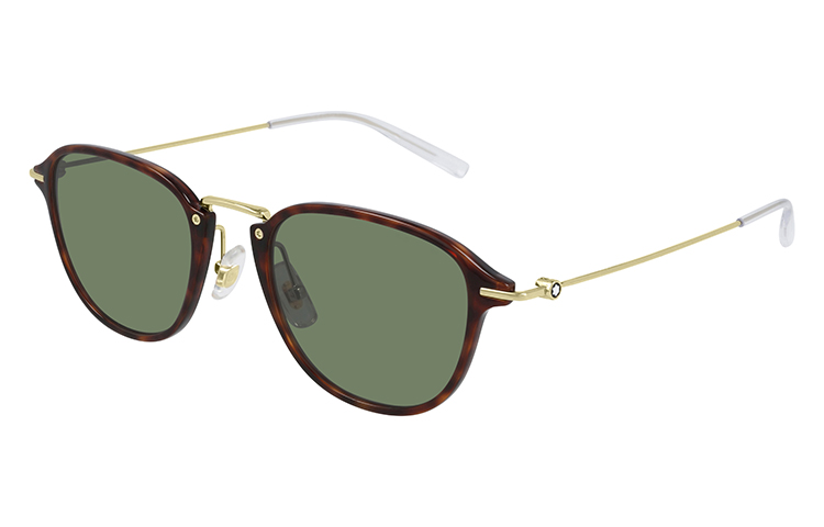 Montblanc Unisex Square Polarized Sunglasses with Full Frame Resin Design. MB0155S 圖 2