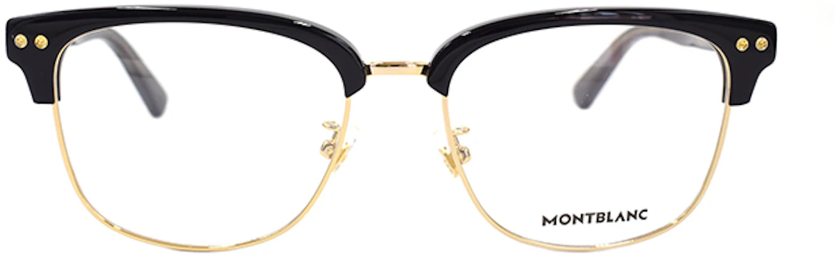 Cermin Mata Optikal Montblanc Urban Style Hitam Emas untuk Lelaki MB0259OK-005 Lookbook Cermin Mata Optikal Montblanc Urban Style Hitam Emas untuk Lelaki MB0259OK-005