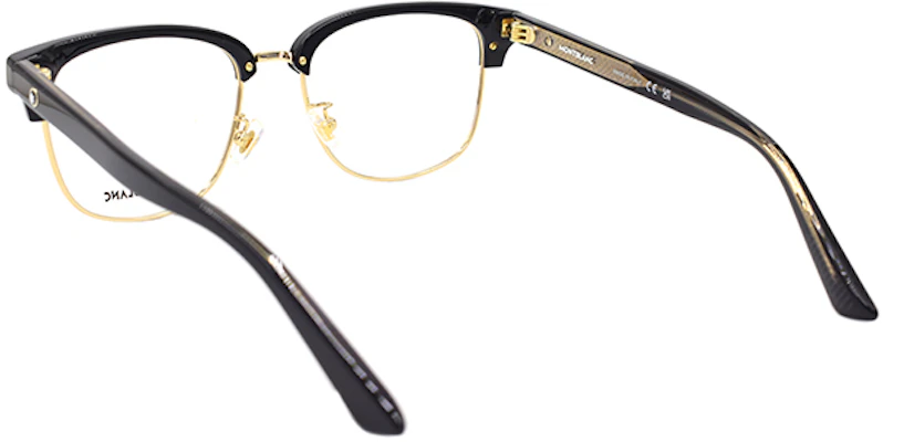 Cermin Mata Optikal Montblanc Urban Style Hitam Emas untuk Lelaki MB0259OK-005 Shop Cermin Mata Optikal Montblanc Urban Style Hitam Emas untuk Lelaki MB0259OK-005