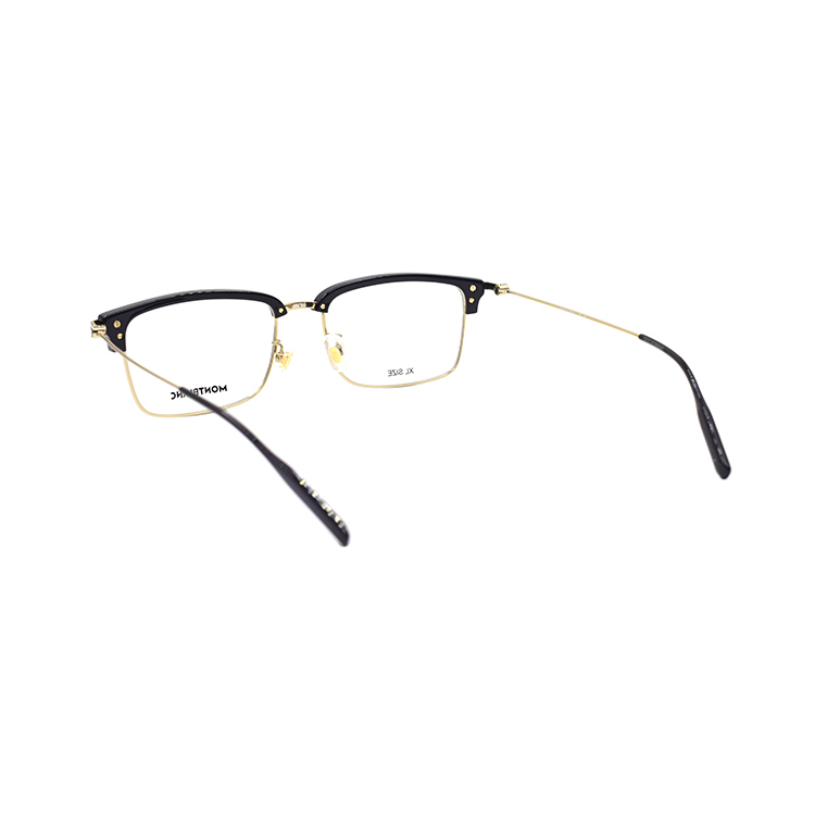 Shop Montblanc Urban Titanium Series Elegantes Gafas Ópticas para Hombre. MB0318OA-002-55