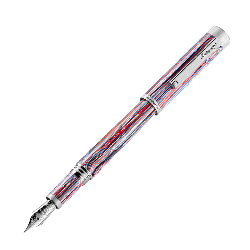 Montegrappa Fountain Pen Gift Set - Limited Edition France World Cup Classic Pen ISZEF24P
