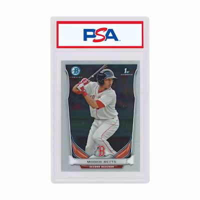 Mookie Betts 2014 Bowman Prospects Chrome BCP109