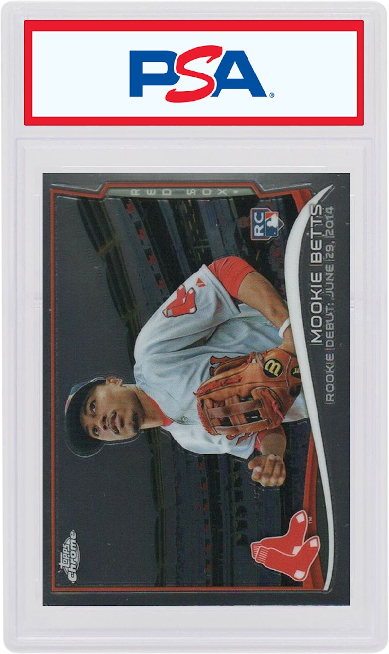 Mookie Betts 2014 Topps Chrome Update Rookie #MB-46