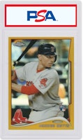 Mookie Betts 2014 Topps Chrome Update Rookie Gold /250 #US-20 Mookie Betts 2014 Topps Chrome Update Rookie Gold /250 #US-20