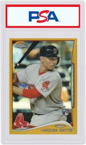 ムーキー・ベッツ 2014 Topps Chrome Update RC Gold /250 #US-20 (shortened, may not convey all info)
Buy ムーキー・ベッツ 2014 Topps Chrome Update RC Gold /250 #US-20 (shortened, may not convey all info)