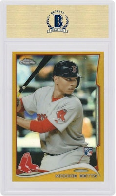 Mookie Betts 2014 Topps Chrome Update Rookie Gold /250 #US-20 Order Mookie Betts 2014 Topps Chrome Update Rookie Gold /250 #US-20