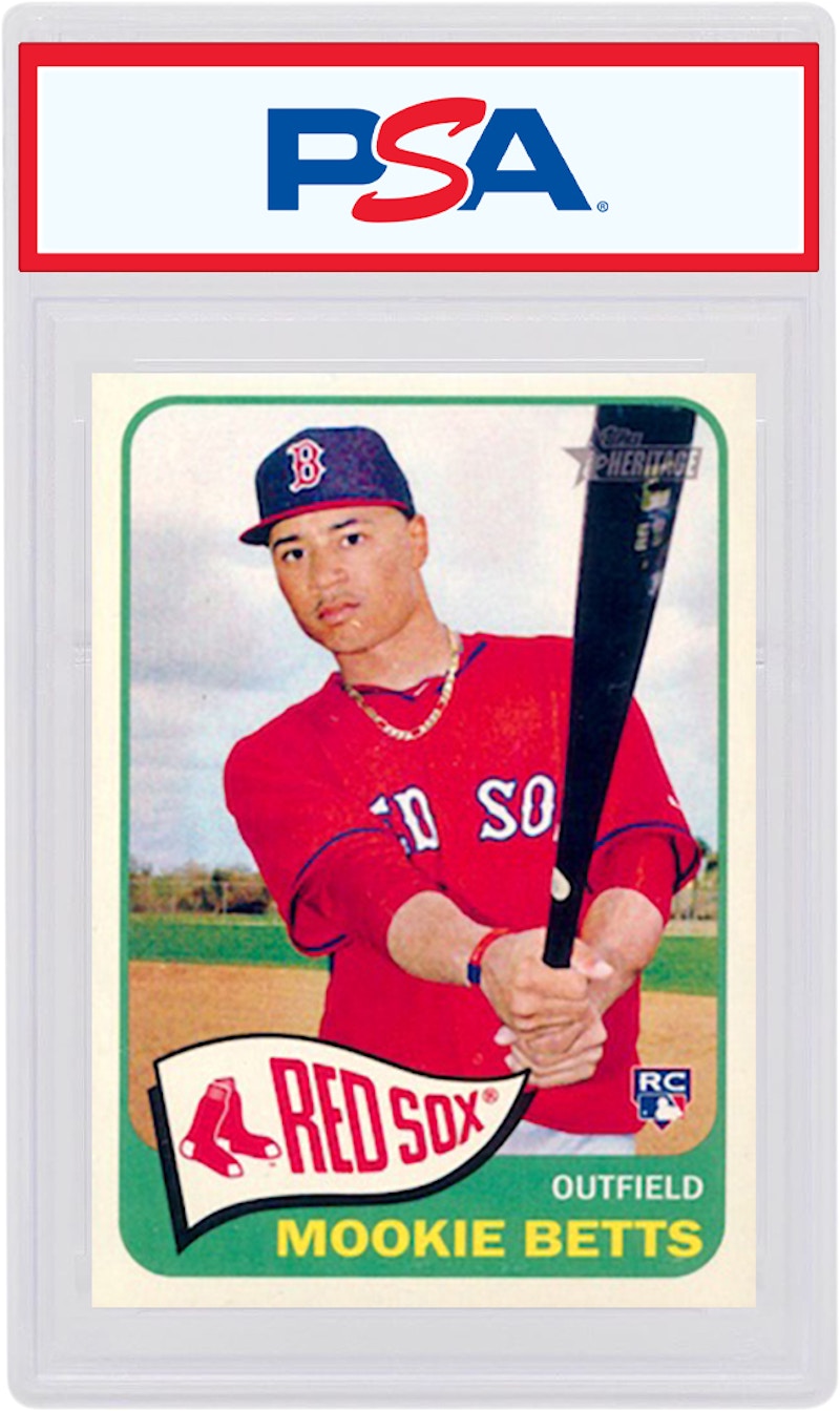 Mookie Betts 2014 Topps Heritage Rookie H558